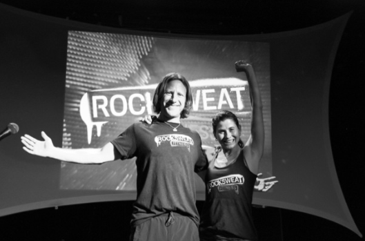 Evan and Diane Founders of RockSweat