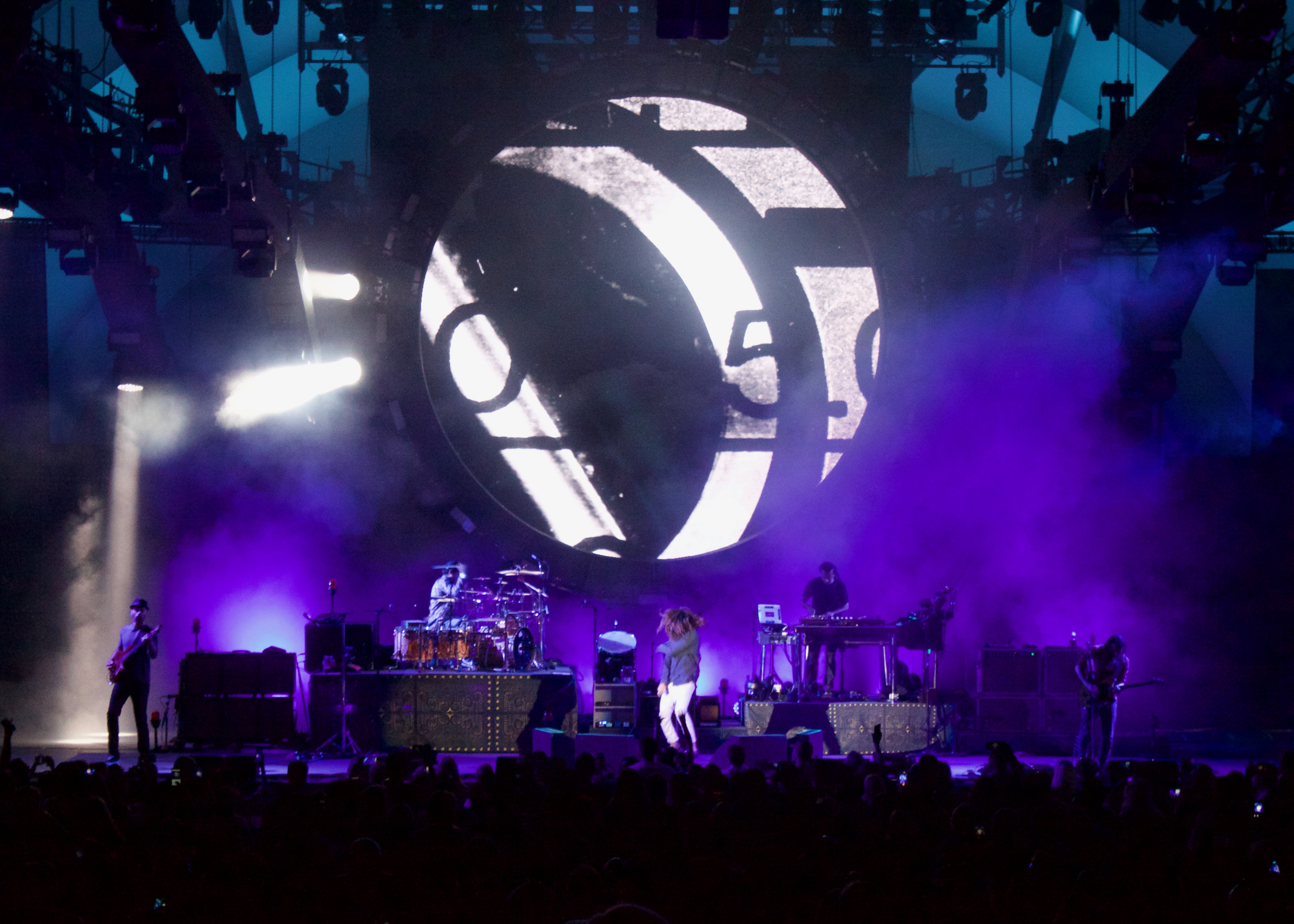 Incubus at the Hollywood Bowl in Los Angeles, CA