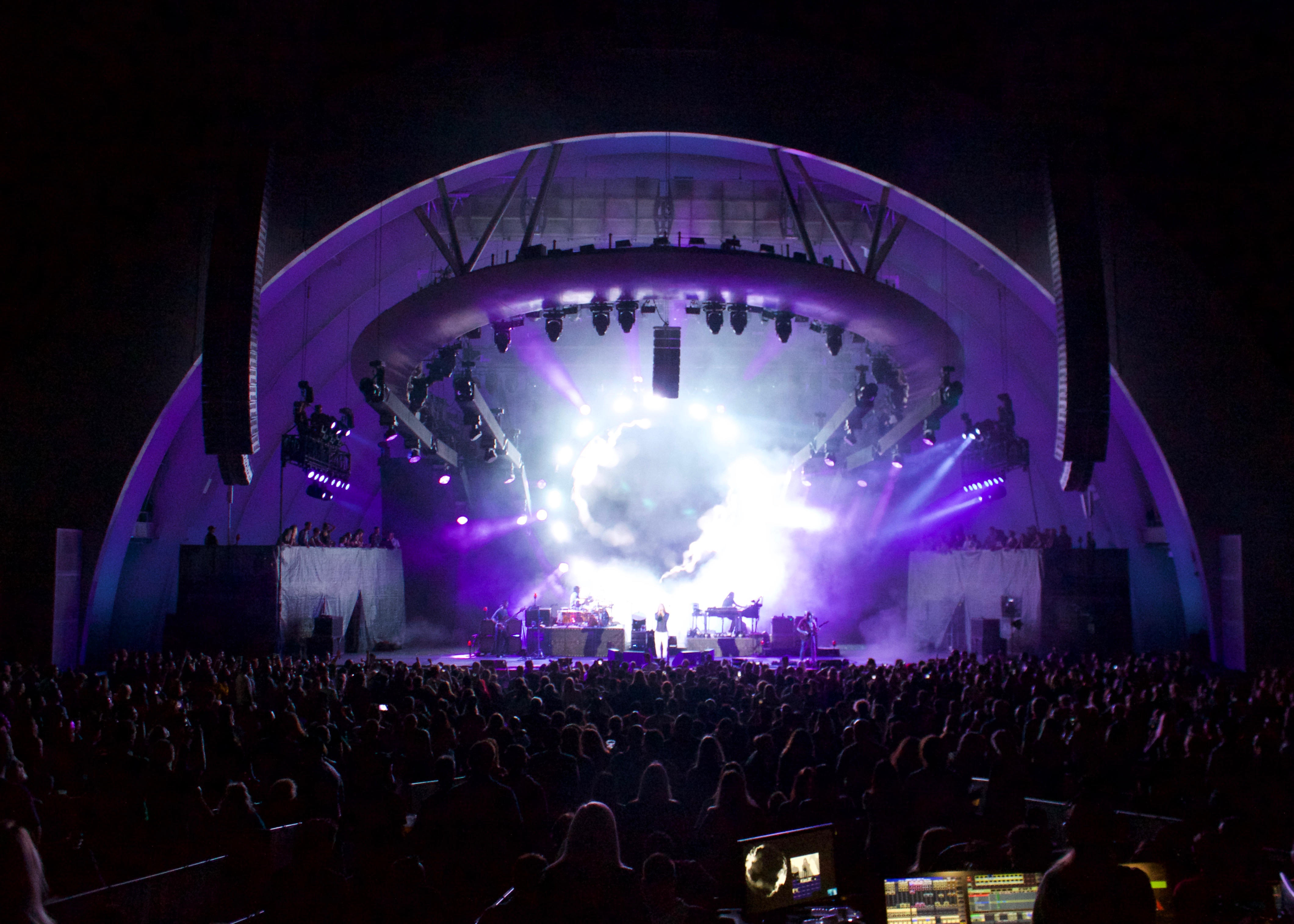 Incubus at the Hollywood Bowl in Los Angeles, CA