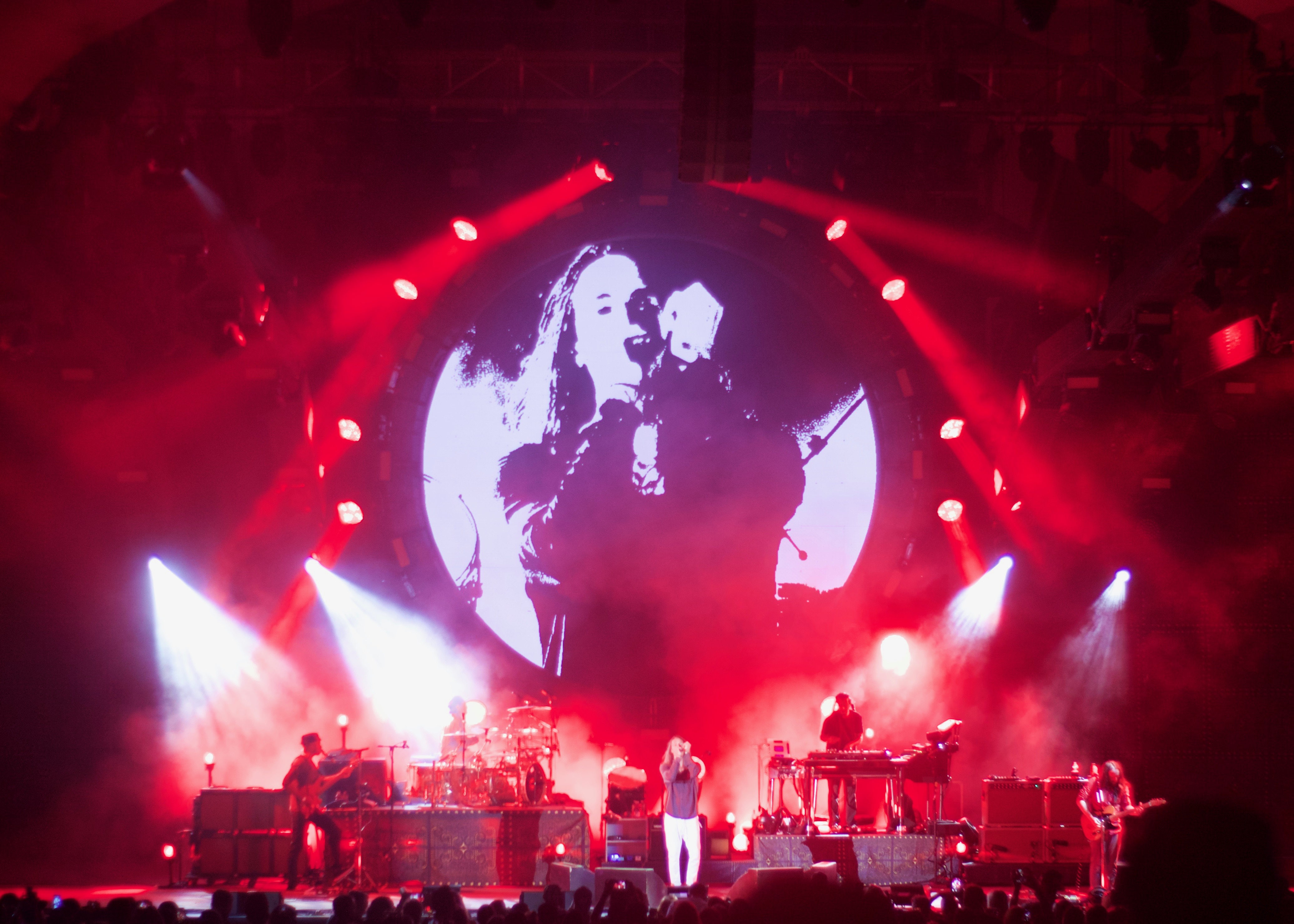 Incubus at the Hollywood Bowl in Los Angeles, CA
