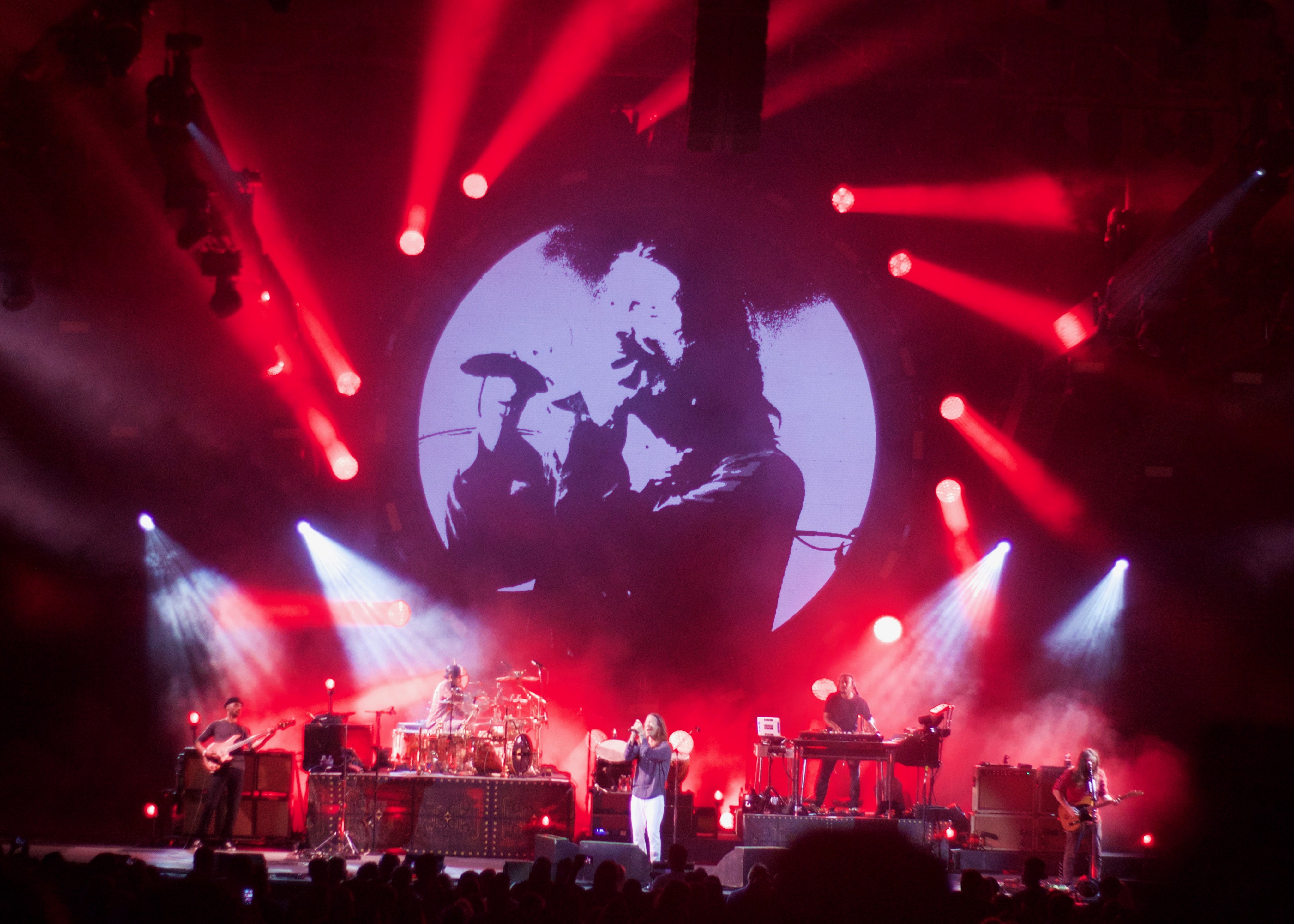 Incubus at the Hollywood Bowl in Los Angeles, CA