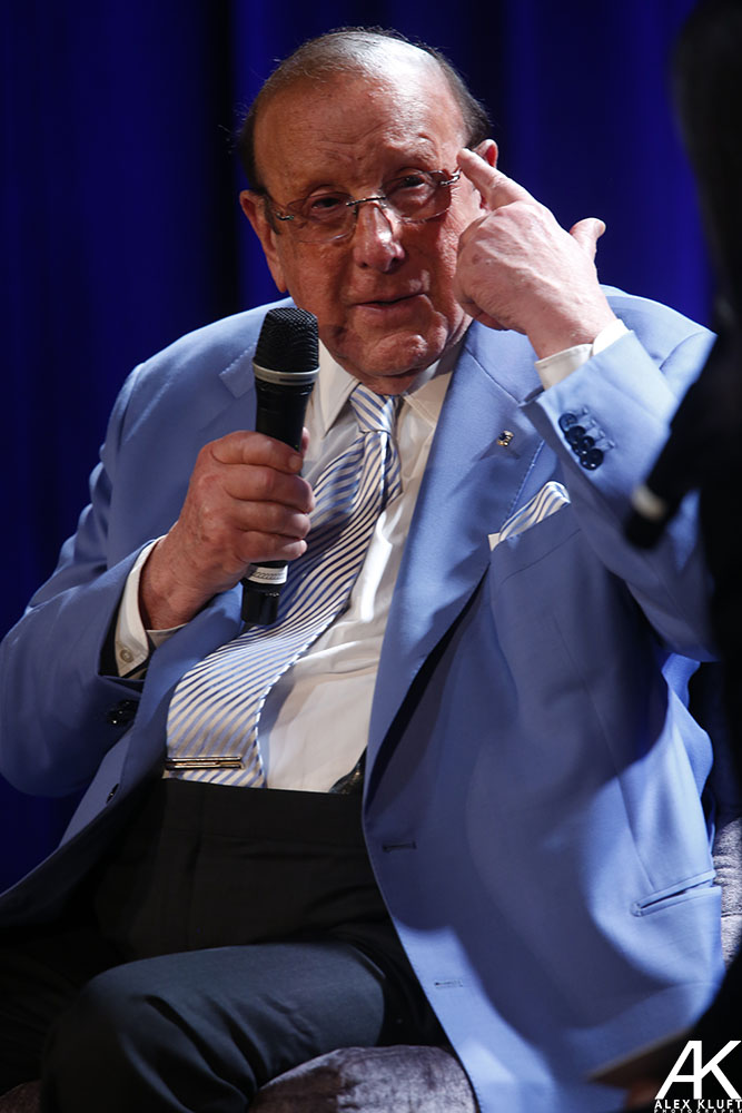 Clive Davis at the Grammy Museum in Los Angeles, CA