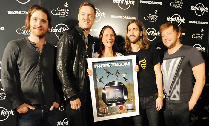 Daniel Platzman, Dan Reynolds, Liz Kennedy, Wayne Sermon, Ben Mckee