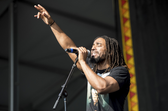 The Wailers perform at the New Orleans Jazz & Heritage Festival