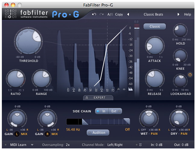 FabFilter Pro-G Screen