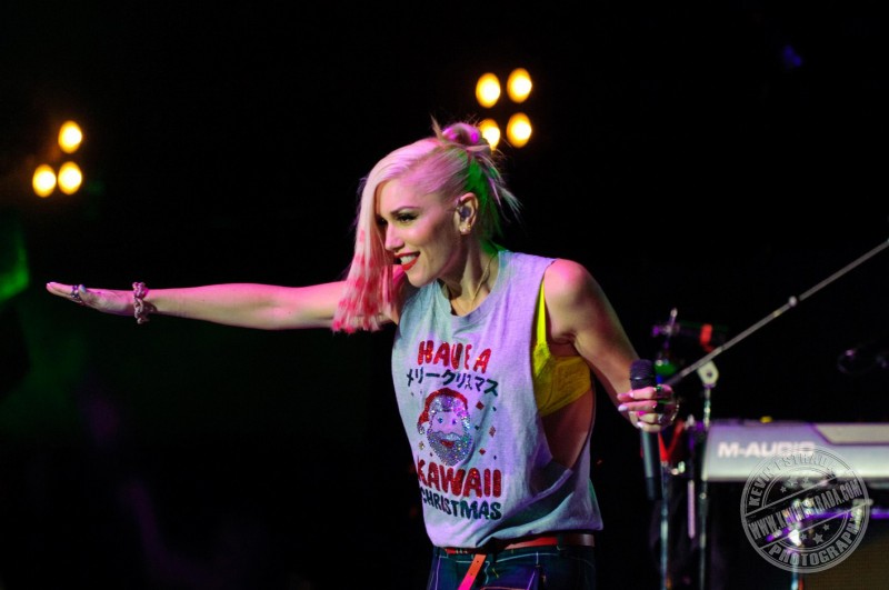 No Doubt performing live at  the 25th Annual KROQ Almost Acoustic Christmas in Inglewood, CA USA