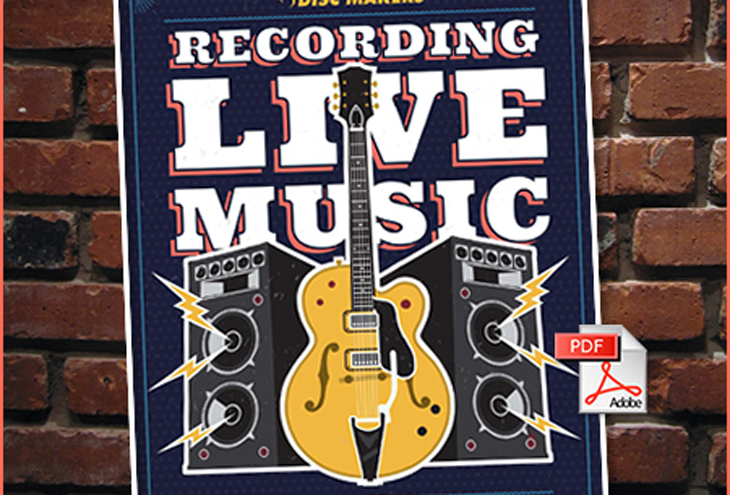 disc makers recording live music free guide