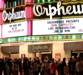 John Carpenter at Orpheum