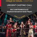 cirque du soleil seeking multi-instrumentalist for kooza