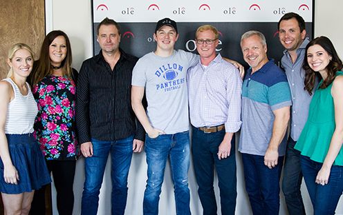 ole RED Creative group sign Travis Denning