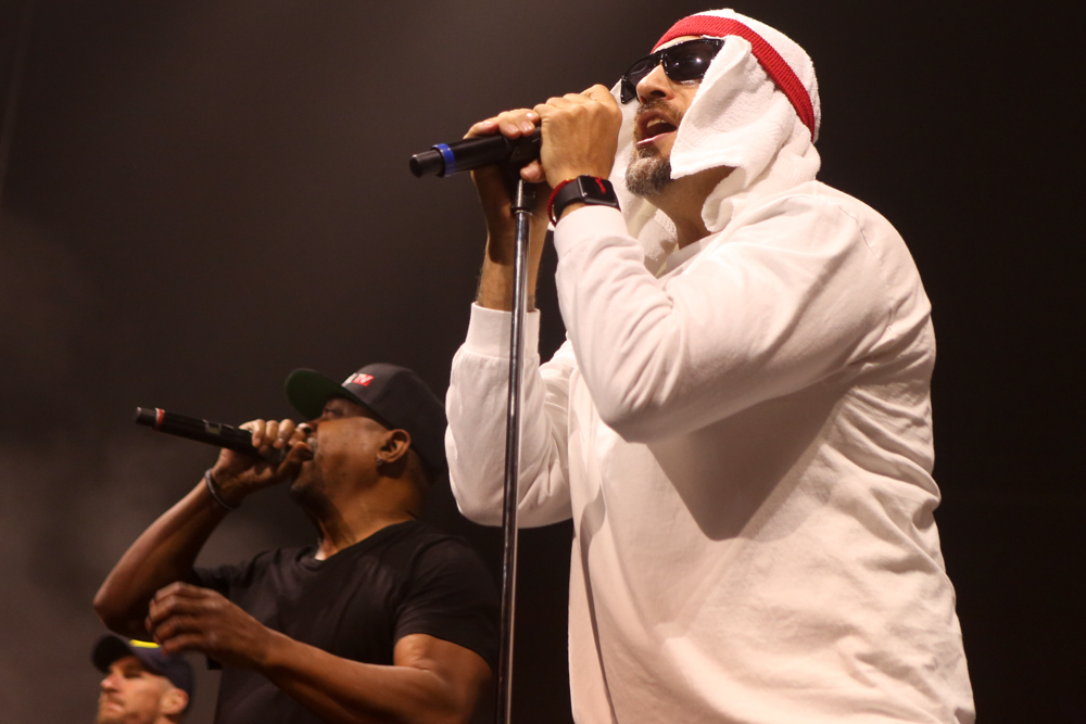 Prophets of Rage at Mohegan Sun photo by Scott Perham