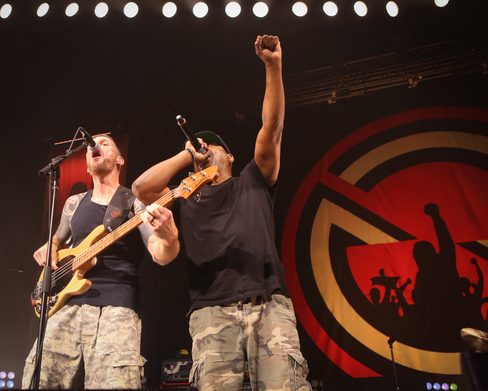 Prophets of Rage at Mohegan Sun photo by Scott Perham