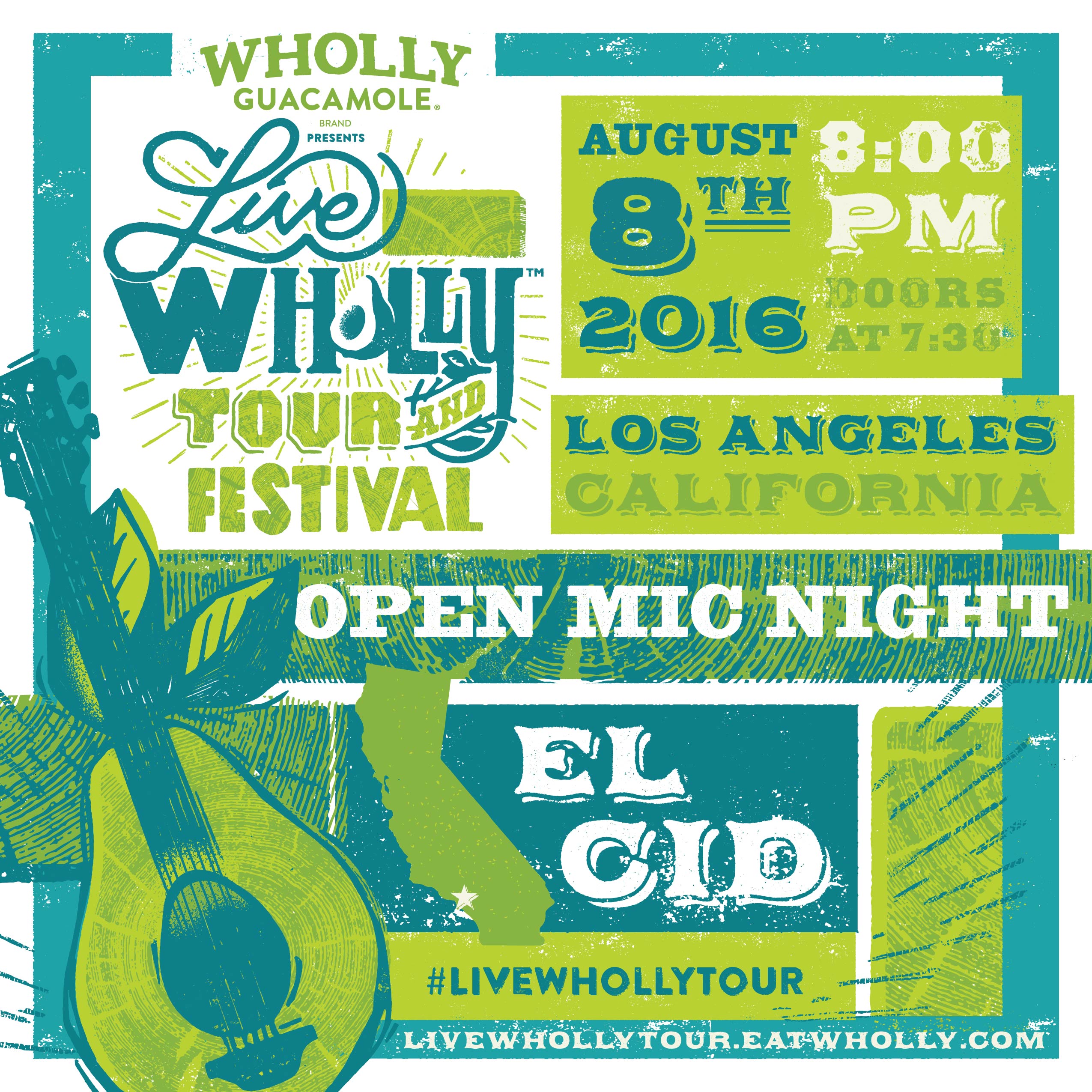 Wholly Guacamole Open Mic Talent Search