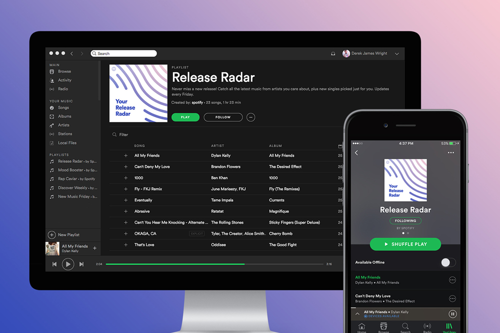 Spotify Launches Release Radar