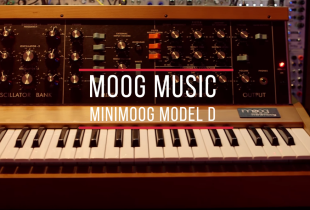 Moog Minimoog Model D Celldweller Demo
