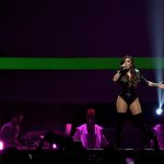 Demi Lovato and Nick Jonas Honda Civic Tour - photo by Siri Svay
