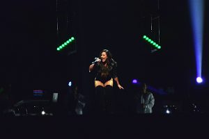 Demi Lovato and Nick Jonas Honda Civic Tour - photo by Siri Svay