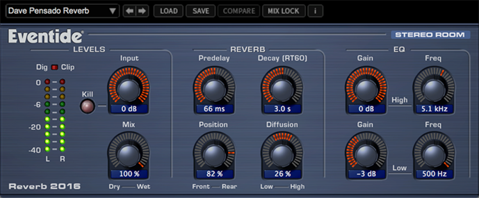 Focusrite Plug-in Collective - Eventide Stereo Room