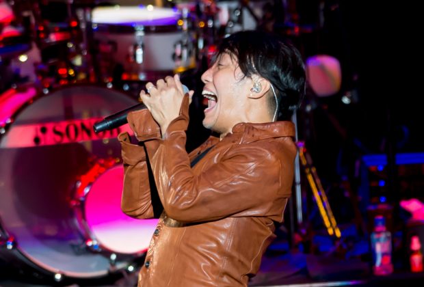 Journey at Santa Barbara Bowl - photo by Tom Long