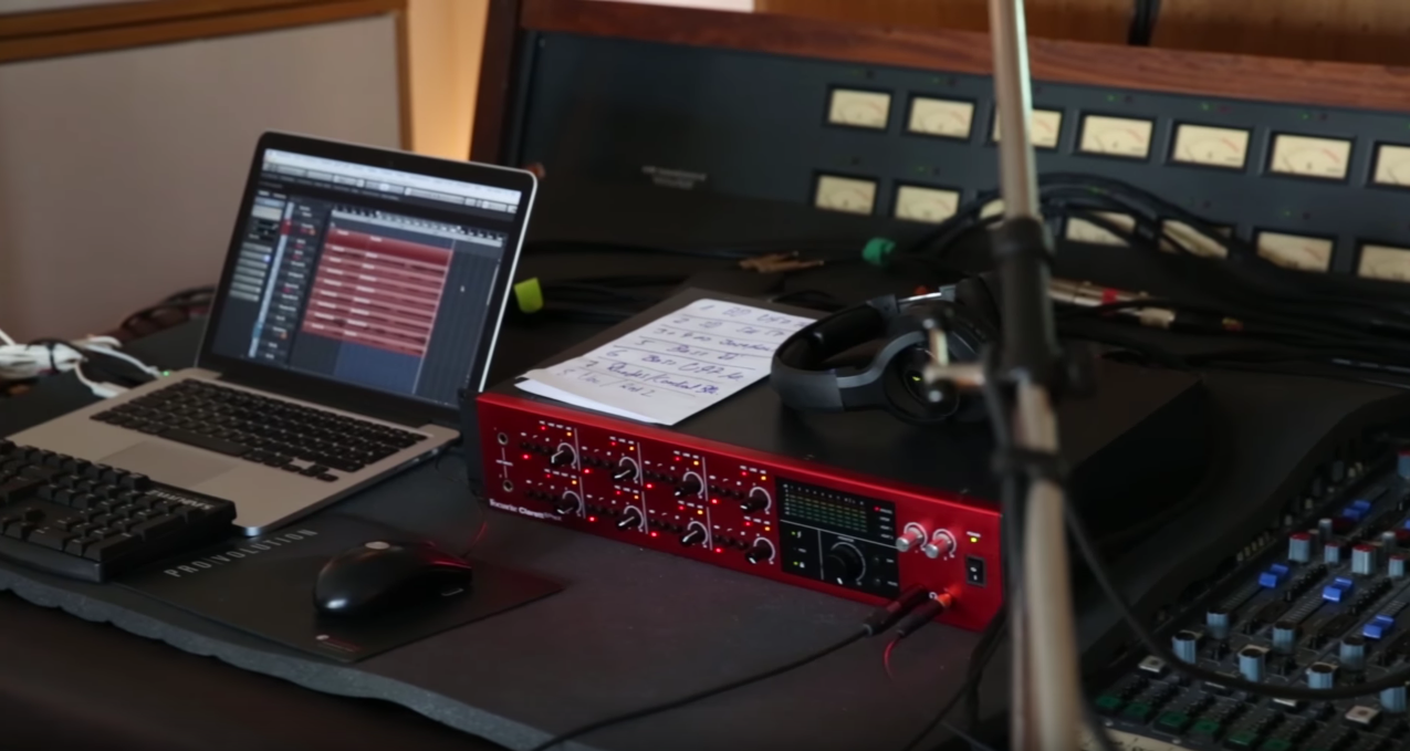 Professionals choose Focusrite Clarett 8PreX