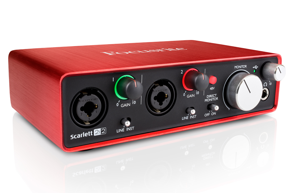 Focusrite 2nd Generation Scarlett 2i2