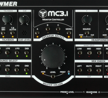 Drawmer MC3.1 Monitor Controller - music gear review