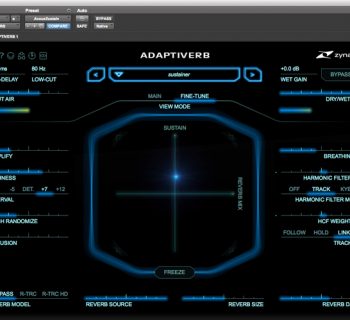 zynaptiq adaptiverb 1.1 plug-in music gear review