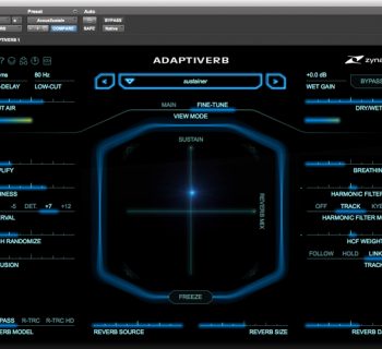 zynaptiq adaptiverb 1.1 plug-in music gear review
