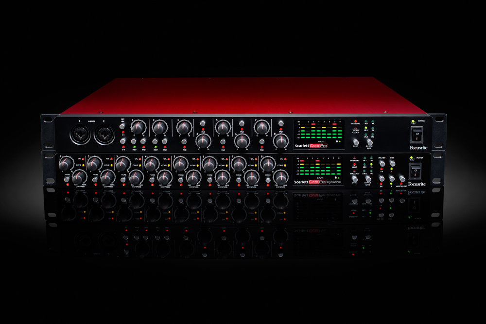 Focusrite Announces Scarlett OctoPre and Dynamic