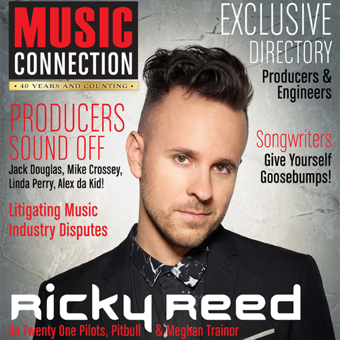 Cover Feb2017 Ricky Reed Store Music Connection Magazine