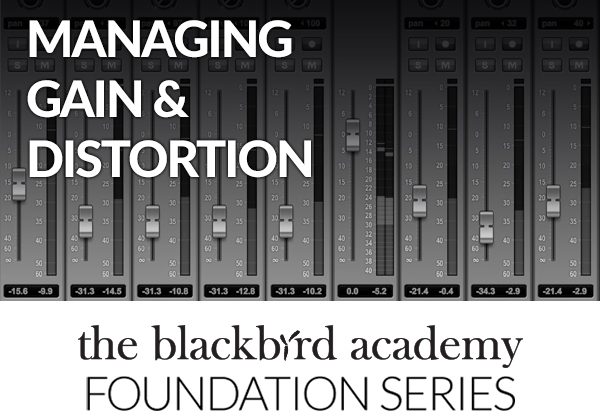 Blackbird Foundation - "Managing Gain & Distortion"