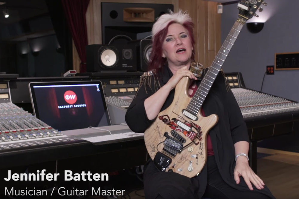 EastWest and Fishman MIDI Guitar Instruments video