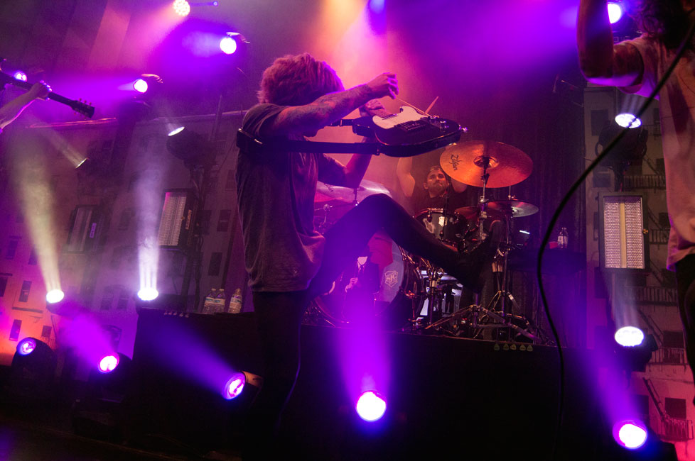 Mayday Parade at the Regent Theatre in Los Angeles, CA - photo by Victoria Patneaude