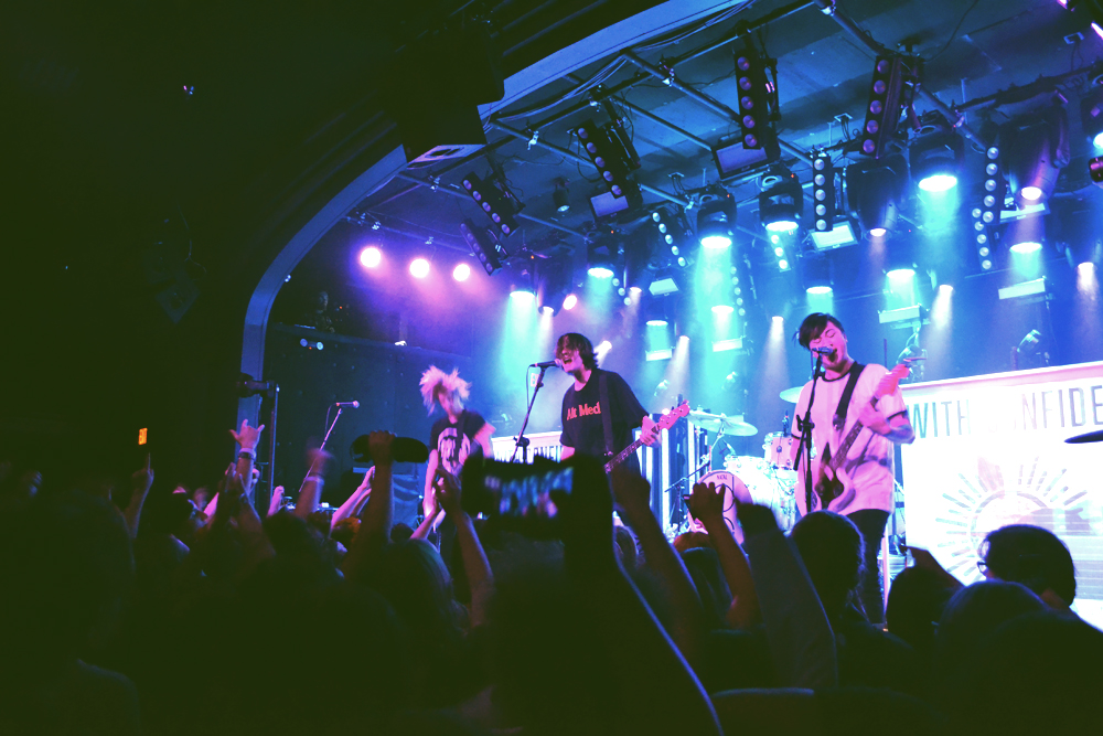 With Confidence at Teragram Ballroom - photo credit: Siri Svay