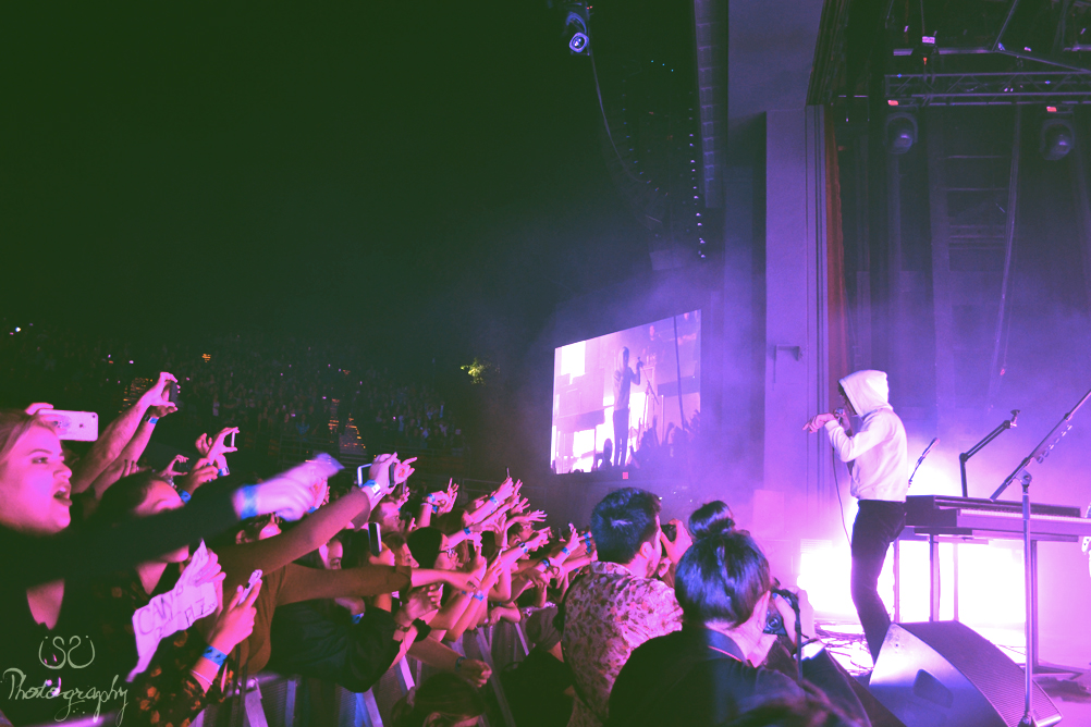 The 1975 at Greek Theatre in Los Angeles, CA - photo credit: Siri Svay