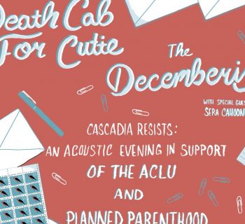 Death Cab for Cutie and the Decemberists benefit show