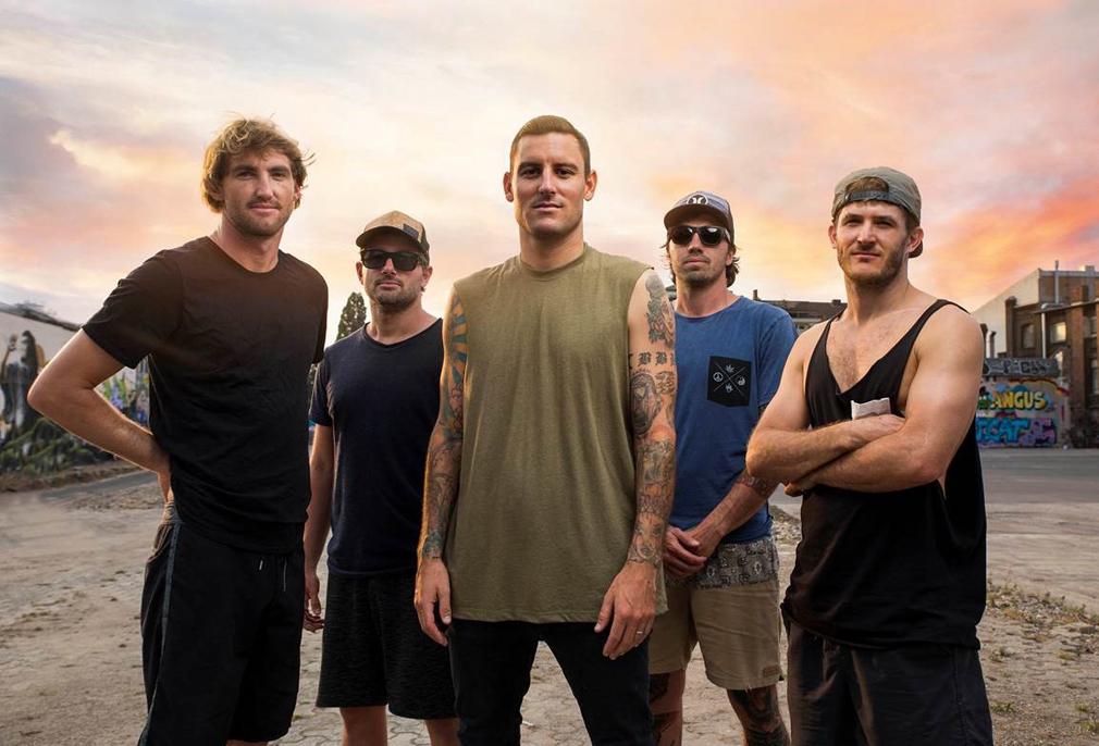 Parkway Drive sign with United Talent Agency