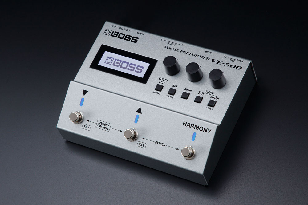 Gemaakt van academisch Antibiotica BOSS Announces VE-500 Vocal Performer Pedal – Music Connection Magazine