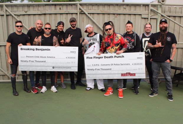 Five Finger Death Punch and Breaking Benjamin