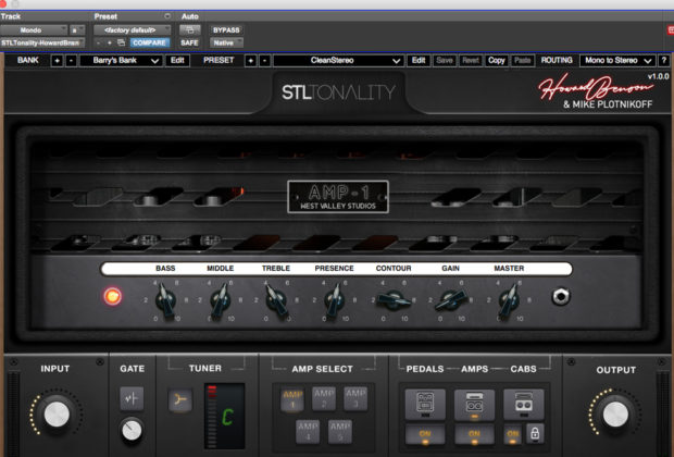 STL Tonality Howard Benson Guitar Plug-in Suite