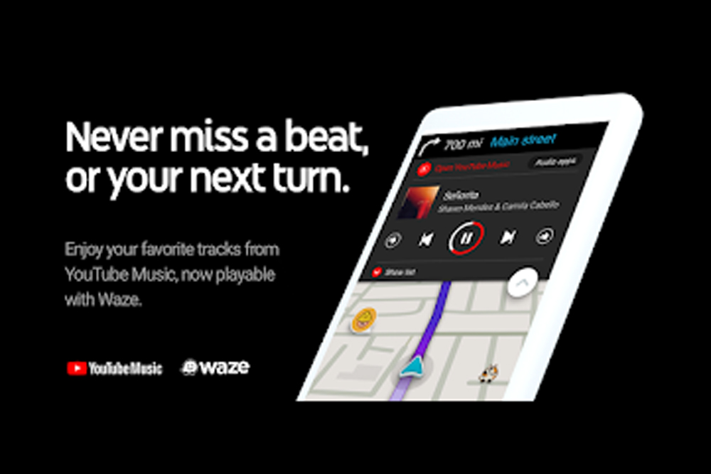 YouTube and Waze