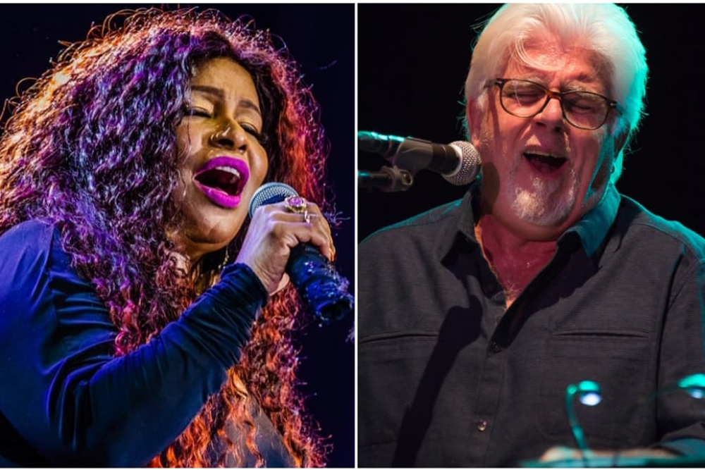 Michael McDonald and Chaka Khan