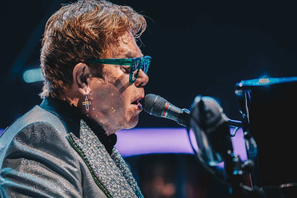 Elton John performs on his Farewell Yellow Brick Road Tour in San Francisco, California on Sept. 13, 2019. Photo by Curtis Vadnais.