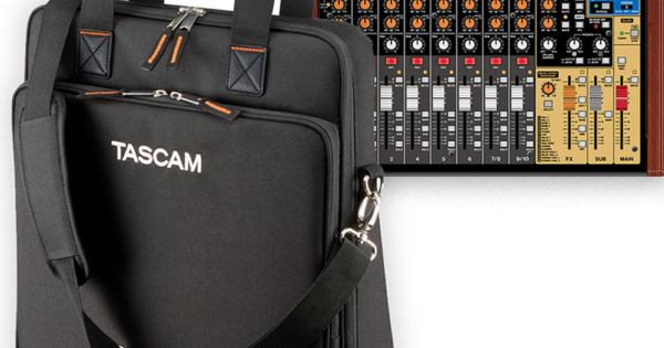 TASCAM Introduces Model 12 Carrying Bag For Multimedia Content