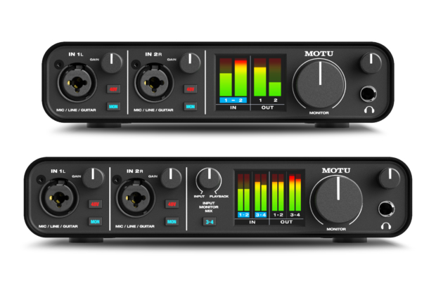 Motu M2 And M4 Interfaces