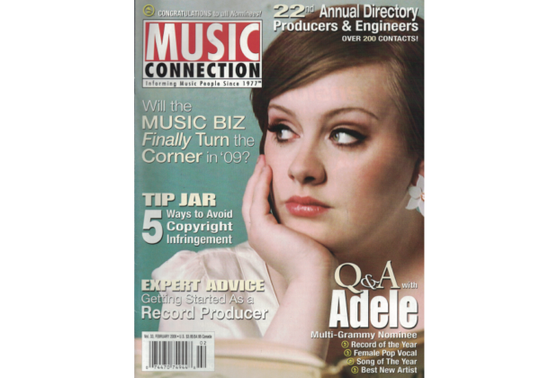 February 2009 Cover Story: Adele – Music Connection Magazine
