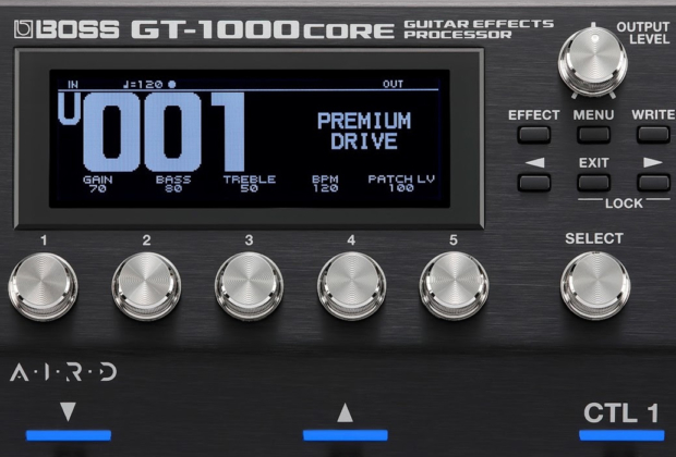 BOSS Introduces GT-1000CORE Guitar Effects Processor – Music