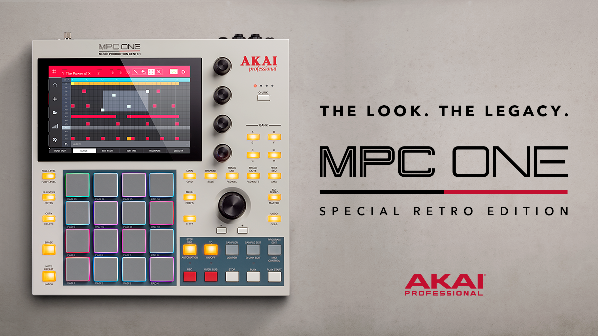 Akai Announces MPC One Retro – Music Connection Magazine