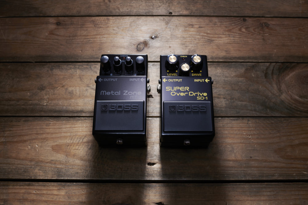 BOSS Releases Anniversary Super Overdrive and Metal Zone Pedals