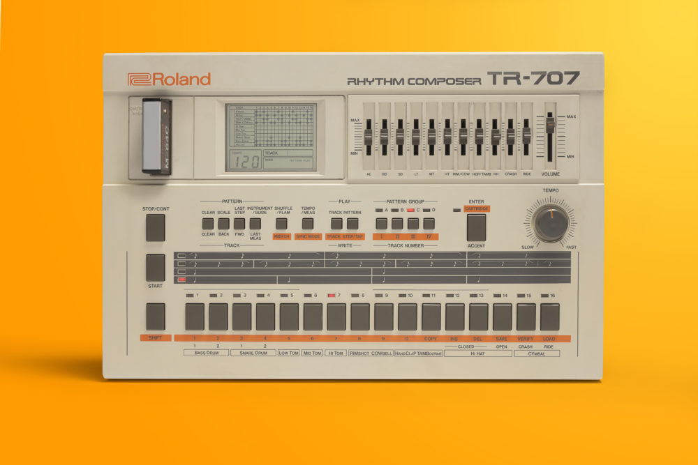 Roland Announces TR-707 and TR-727 Software Rhythm Composers